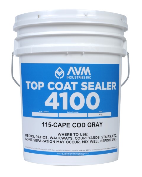 Top Coat Sealer 4100 5 gallon bucket