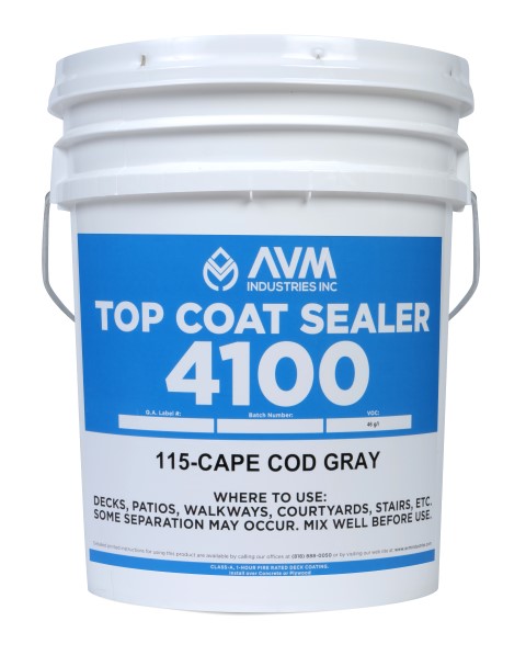 Top Coat Sealer 4100 5 gallon bucket