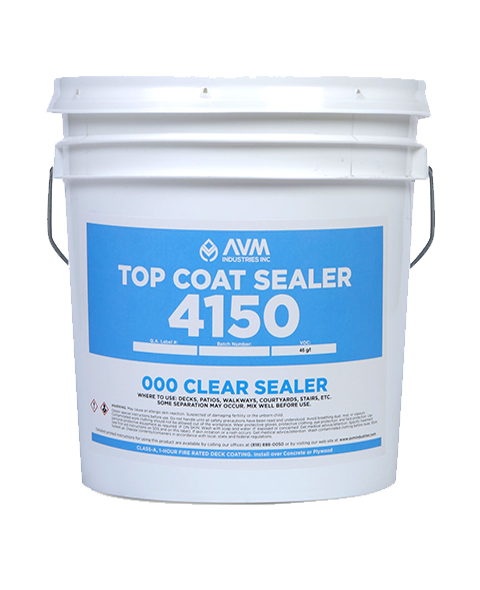 Top Coat Sealer 4150 Top coat 4150 sealer bucket